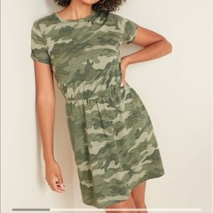 NWT Camo T-Shirt dress